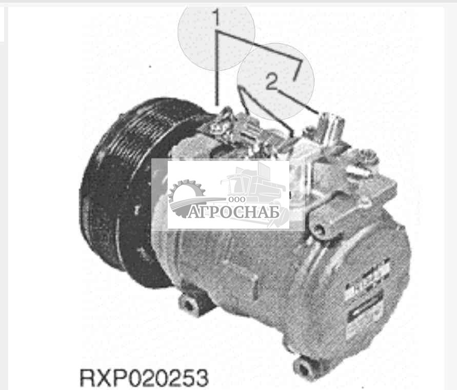 КОМПРЕССОР КОНДИЦИОНИРОВАНИЯ ВОЗДУХА (ДЛЯ ХЛАДАГЕНТА R134A) 